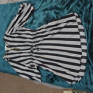 Women's striped dress size medium